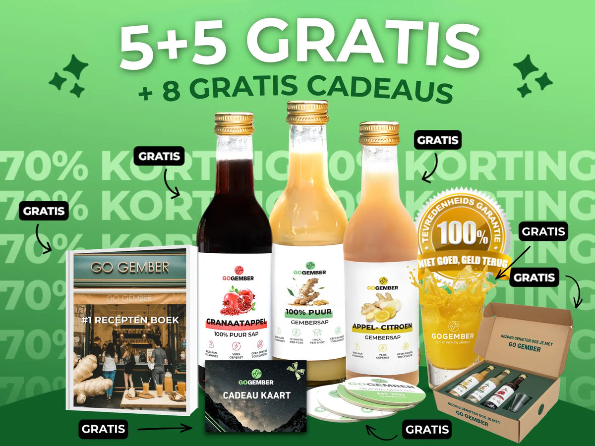 100% PUUR GEMBERSAP
