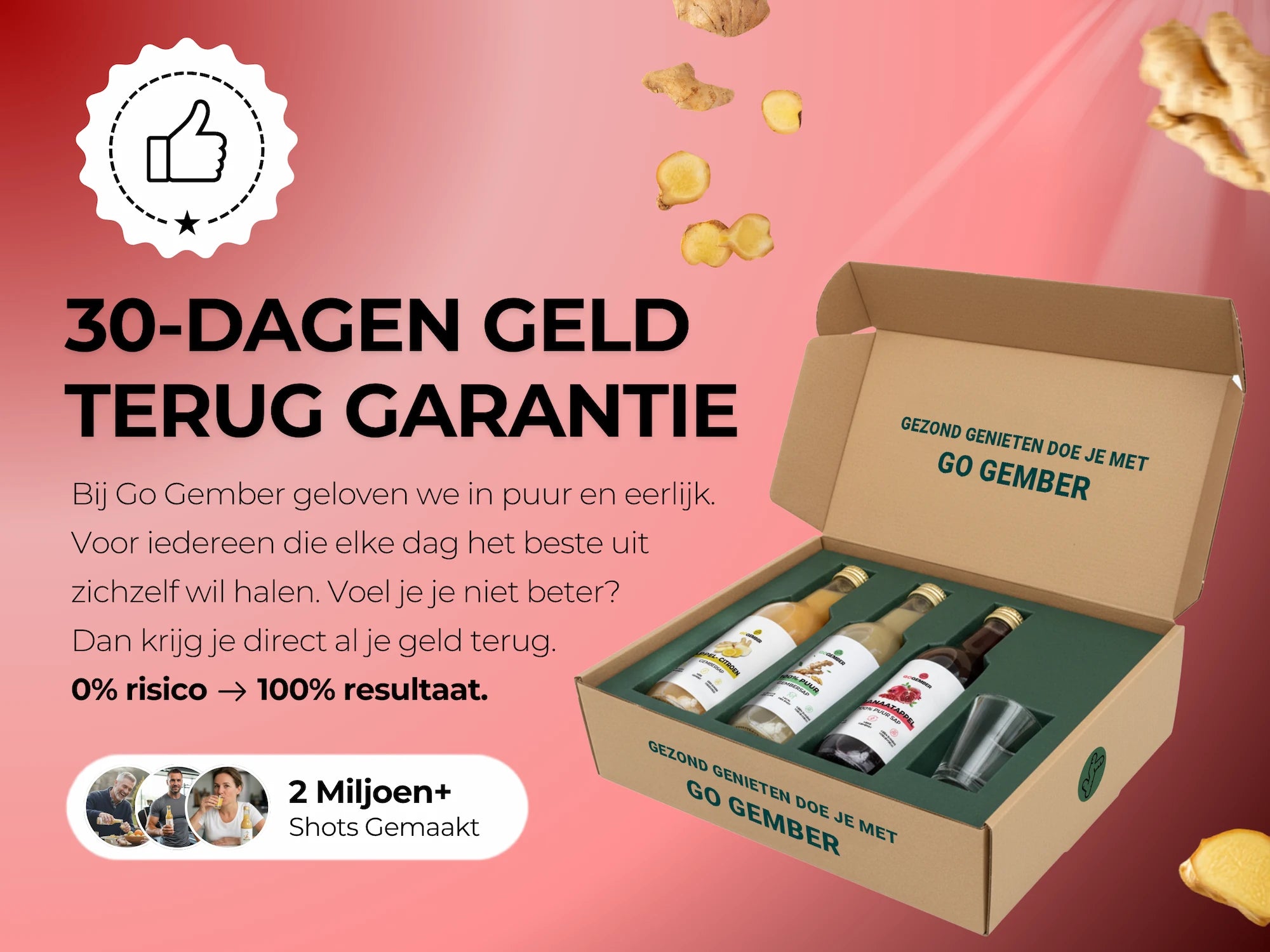 100% GRANAATAPPELSAP