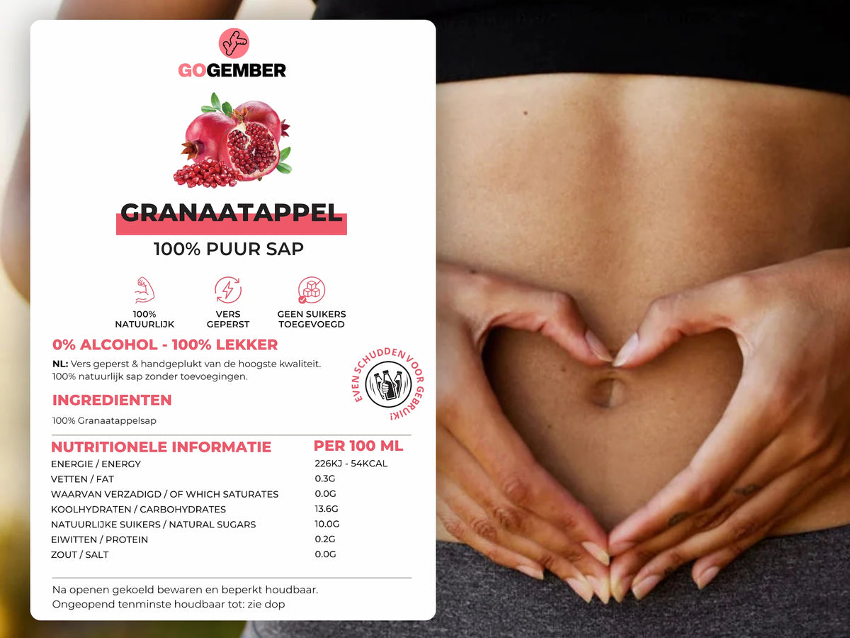 100% GRANAATAPPELSAP