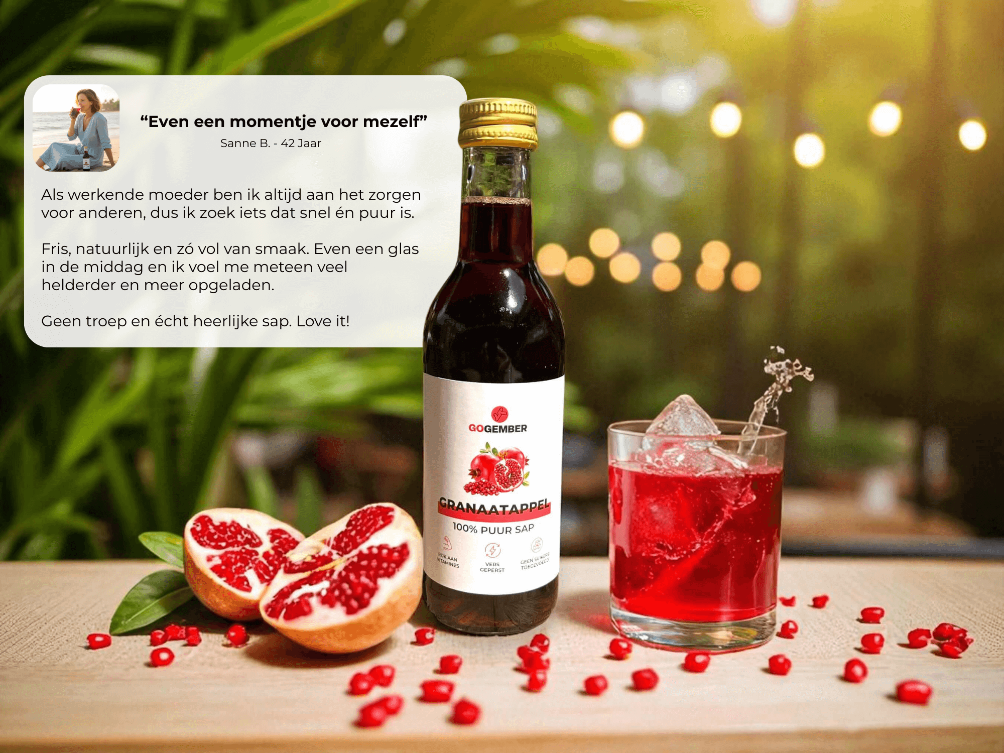 100% PUUR GRANAATAPPEL