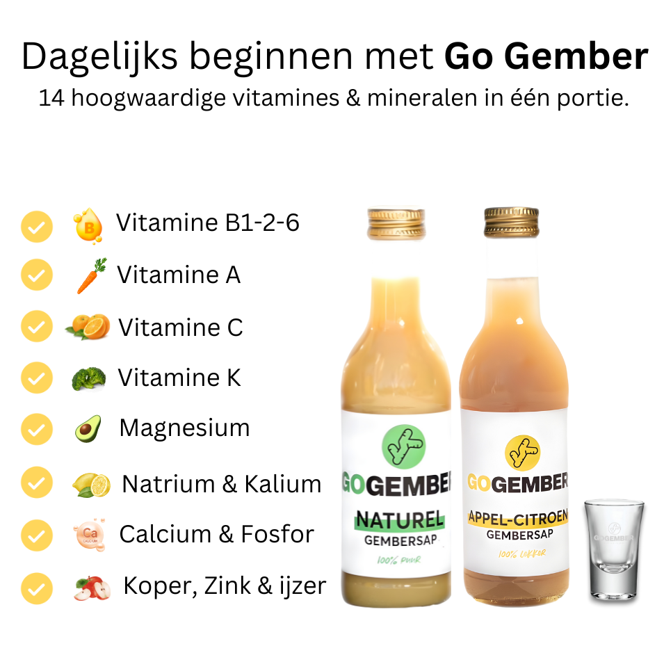 Voordelen van Gember