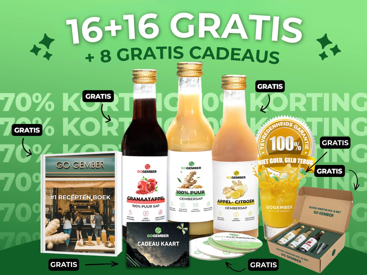 100% PUUR GEMBERSAP