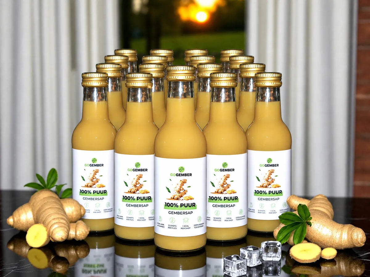5x Ingwersaft - 100% rein