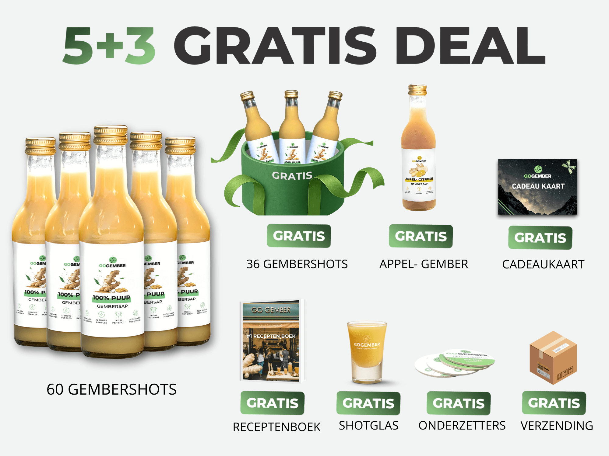 100% PUUR GEMBERSAP