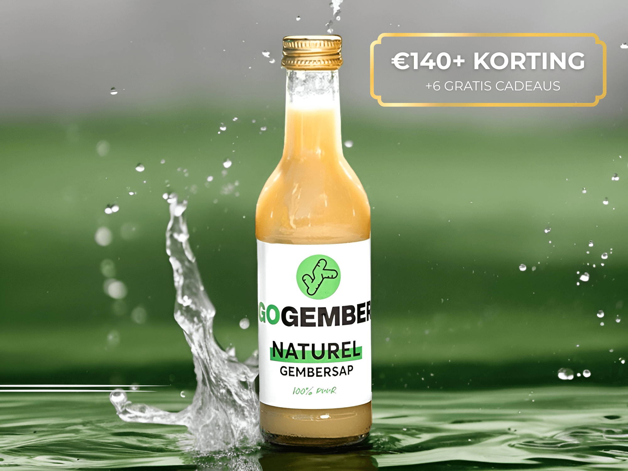 100% PUUR GEMBERSAP