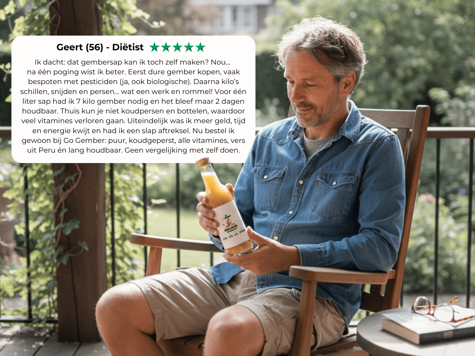 100% PUUR GEMBERSAP