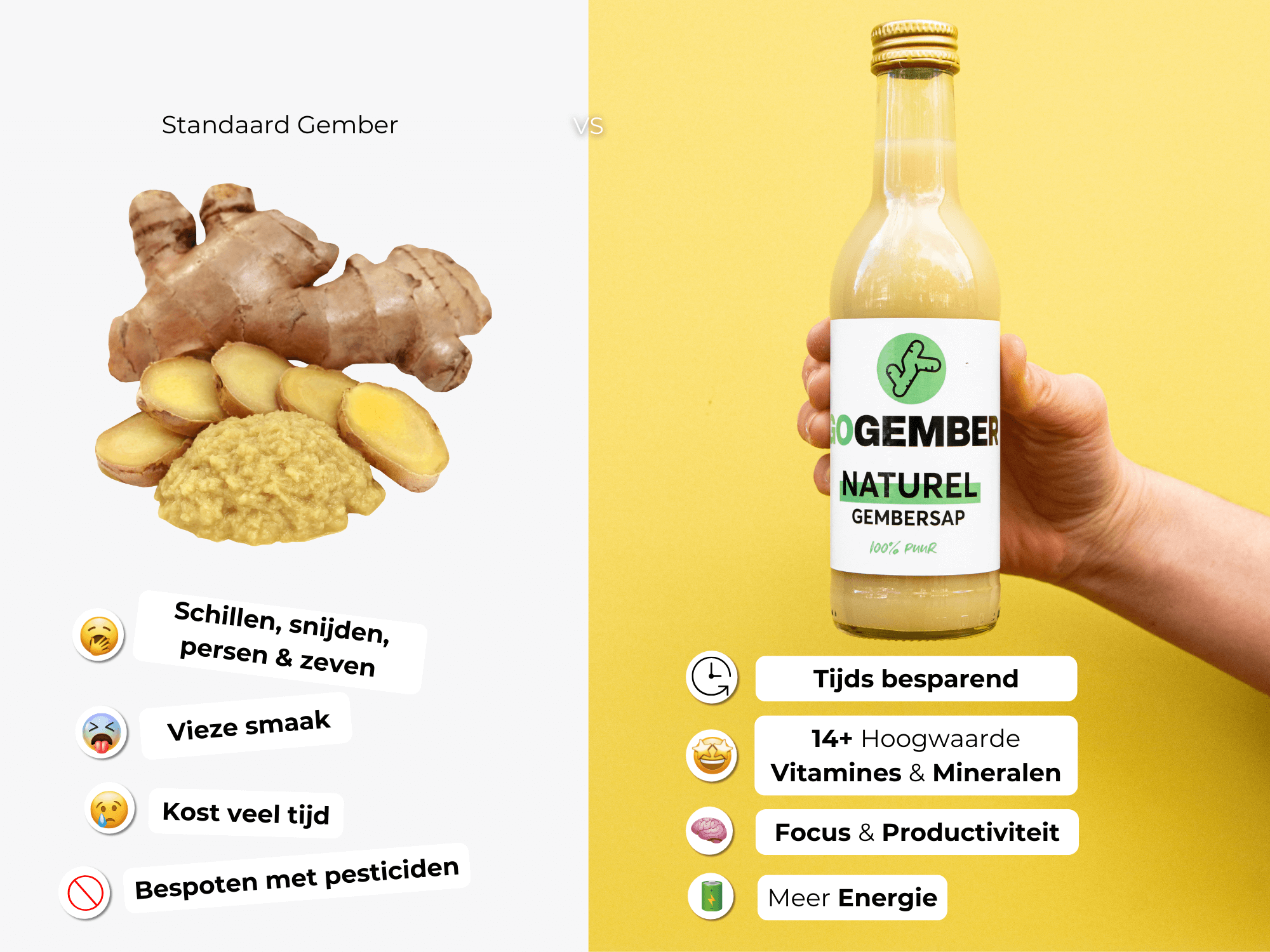 Go Gember - 100% PUUR ™