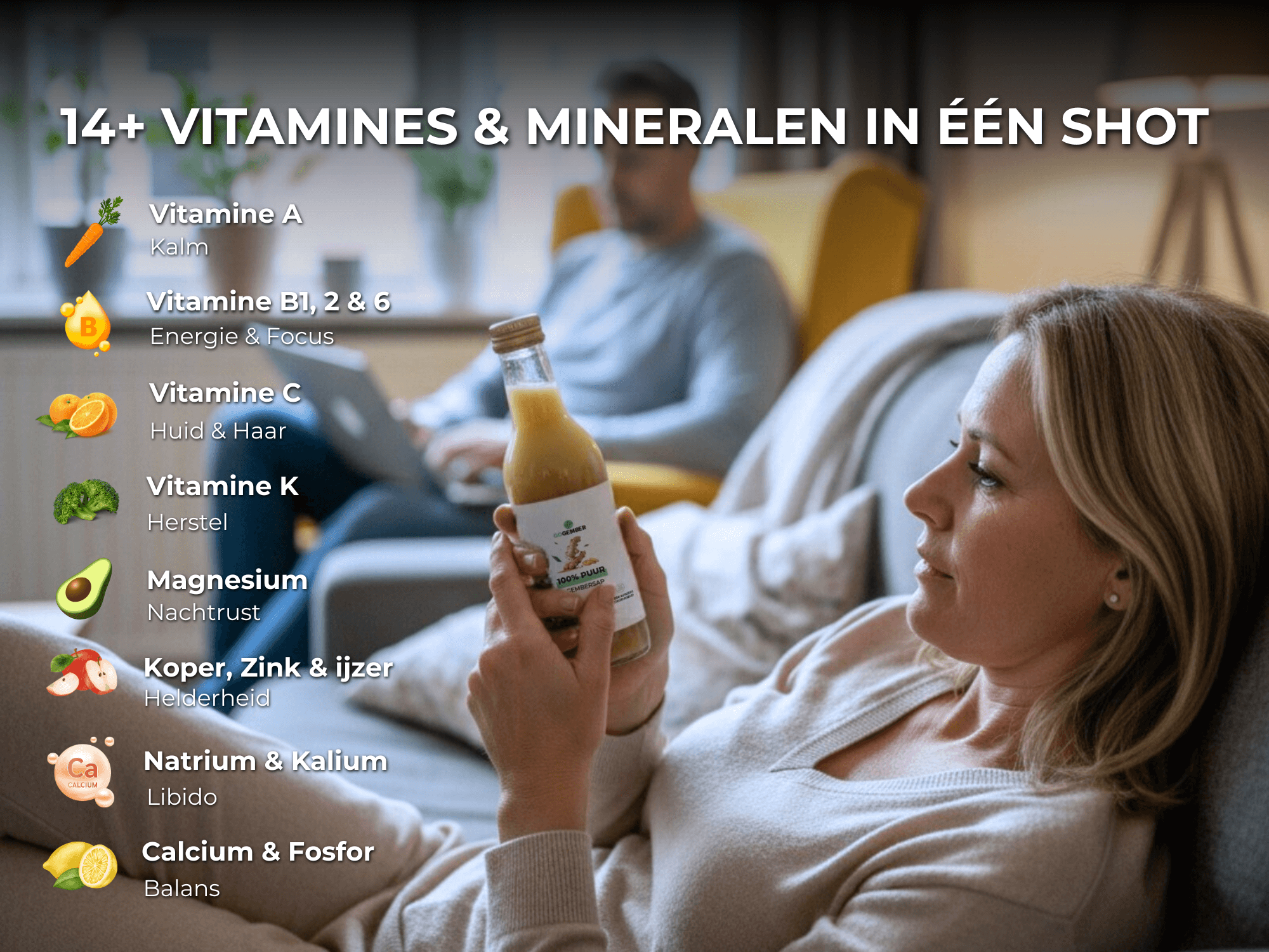 100% PUUR GEMBERSAP