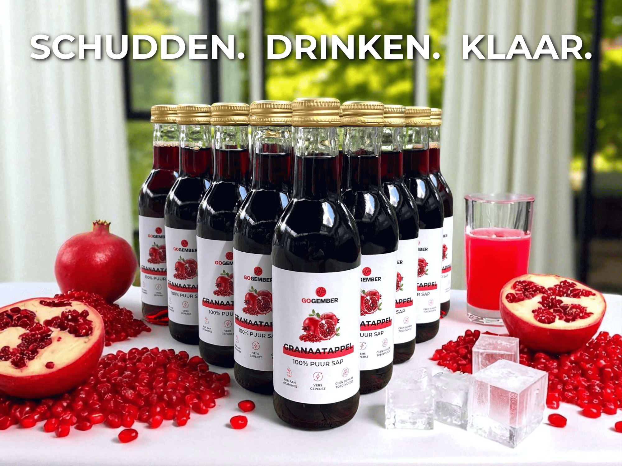 5x GRANAATAPPELSAP